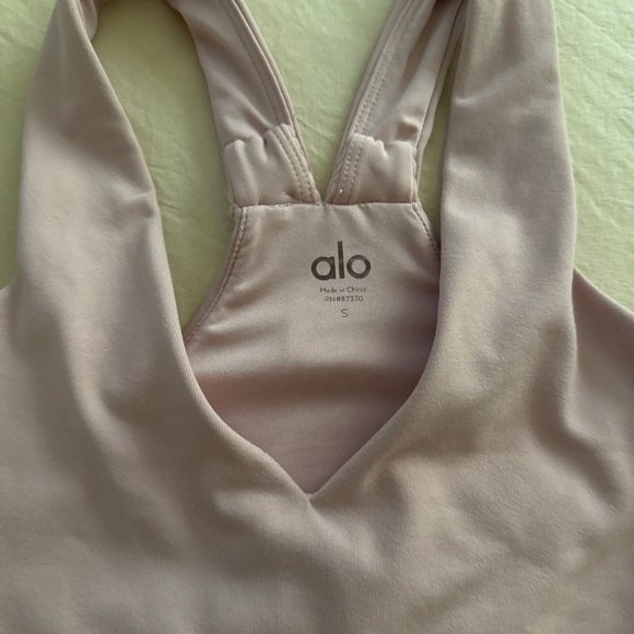ALO Yoga Pink Crop Top - Picture 6 of 6